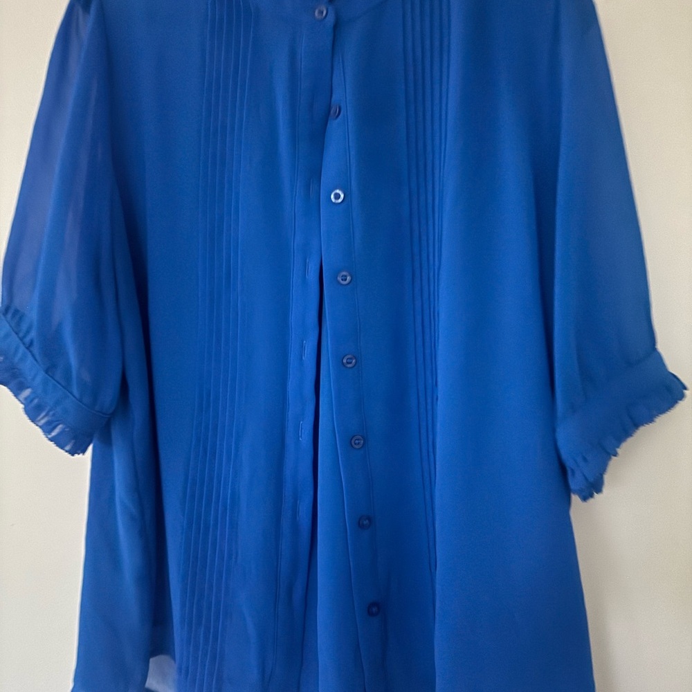 Calvin Klein Blue Blouse